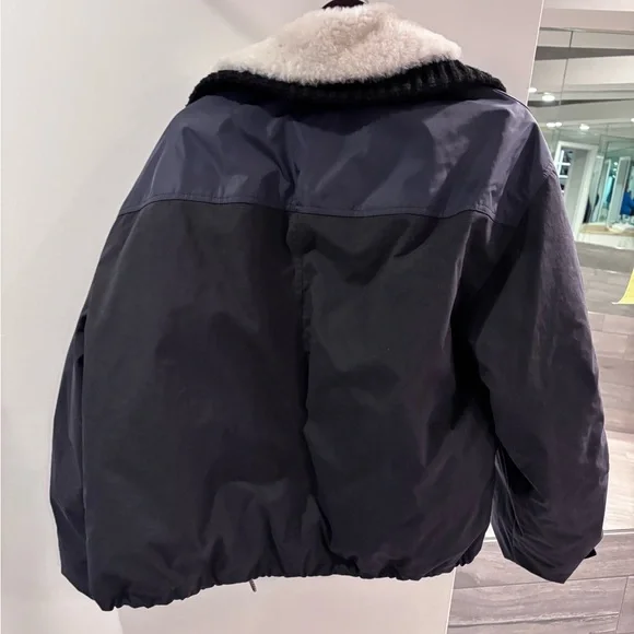 Isabel Marant Black and Navy Ski Jacket